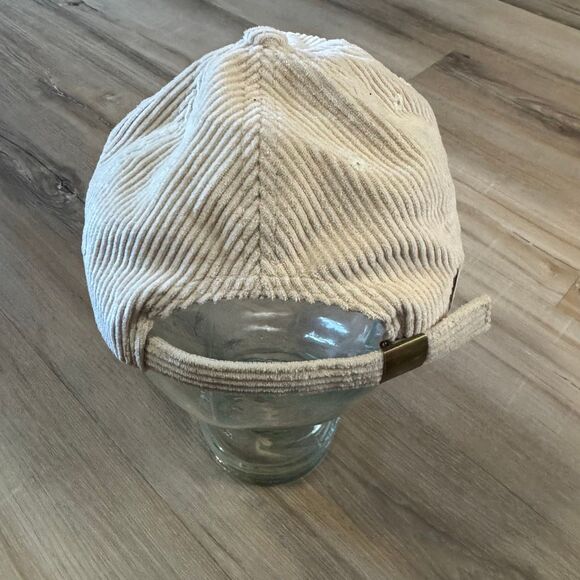 A Holes Live Forever Linda Finegold Tan Corduroy Adjustable Hat ALF Edgy Retro - Picture 4 of 6